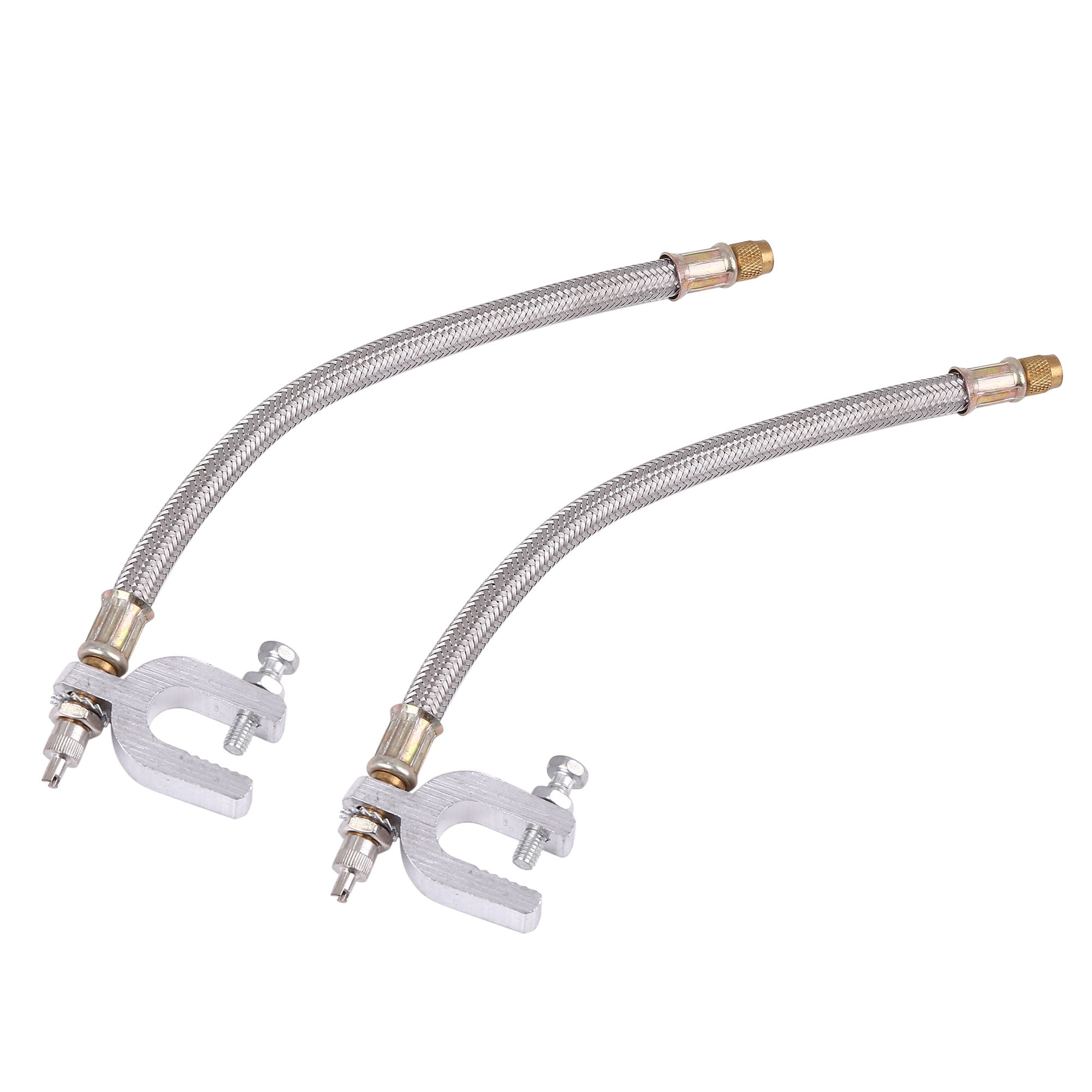 10.6'' Stainless Steel Dual Tire Valve Stem Extension Adaptor Universal