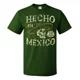 thumbnail image 1 of Playera Camiseta Hecho En Mexico Orgullo Calavera Unisex, 1 of 3