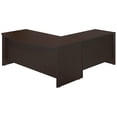 thumbnail image 2 of Scranton & Co 72W x 36D Bow L Computer Desk in Mocha Cherry, 2 of 3