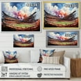 thumbnail image 4 of Designart "In Spotlight Sport Stadium wall art V" Architecture Wall Art Living Room, 4 of 5