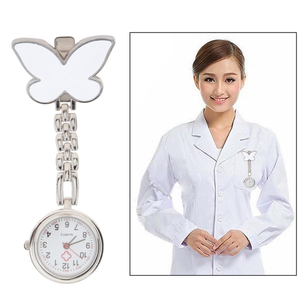 Enfermera Relojes Colgante Colgante Reloj de Bolsillo Colgante Mujeres , Blanco Hugo Enfermera reloj de bolsillo