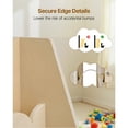thumbnail image 6 of KFFKFF 5-Tier Kids Bookshelf, Wooden Toddler Bookcase with Scalloped Design, Ideal for Kids' Rooms, Living Rooms, Entryways, Nurseries, 6 of 9