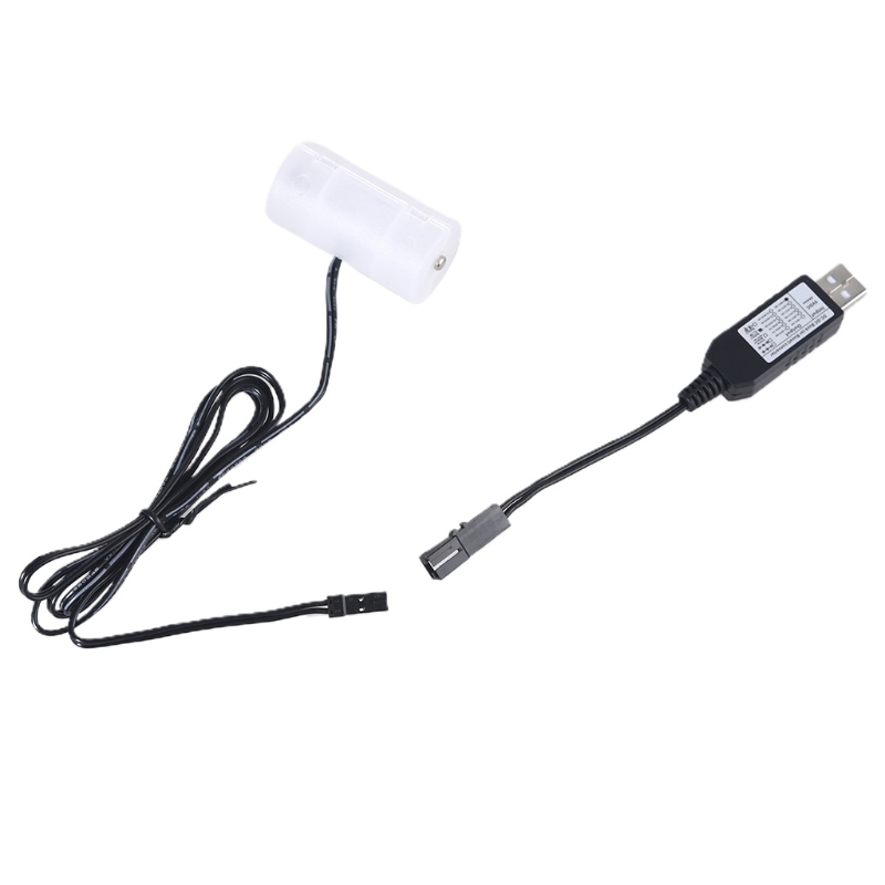 USB to C Cell Battery Eliminator Cable Replace 14pcs C Size 1.5V