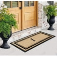 thumbnail image 7 of A1HC Natural Coir & Rubber Door Mat - 30"x 60", Hand-Flocked, Thick, Durable, Heavy-Duty, Indoor/Outdoor Doormat Monogrammed, 7 of 7