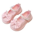 thumbnail image 4 of Staki Girls Mary Jane Shoes Mary Jane School Shoes for Girls Dress Shoes Uniform Flats for Kids(Pink,5 Big Kid), 4 of 6