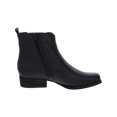 thumbnail image 2 of Zodiac Womens Arrow Leather Square Toe Chelsea Boots Black 10 Medium (B,M), 2 of 4