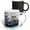 Multicolor, variant on 3drose, Italy, Venice, Buildings Along the Grand Canal with Gondolas Parked, 11oz Two-tone Red Mug