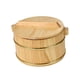thumbnail image 4 of Plato de cena multifunción de barril de arroz al vapor de madera, tazón de arroz redondo, arroz para sushi 18cmx18cmx12cm, 4 of 9