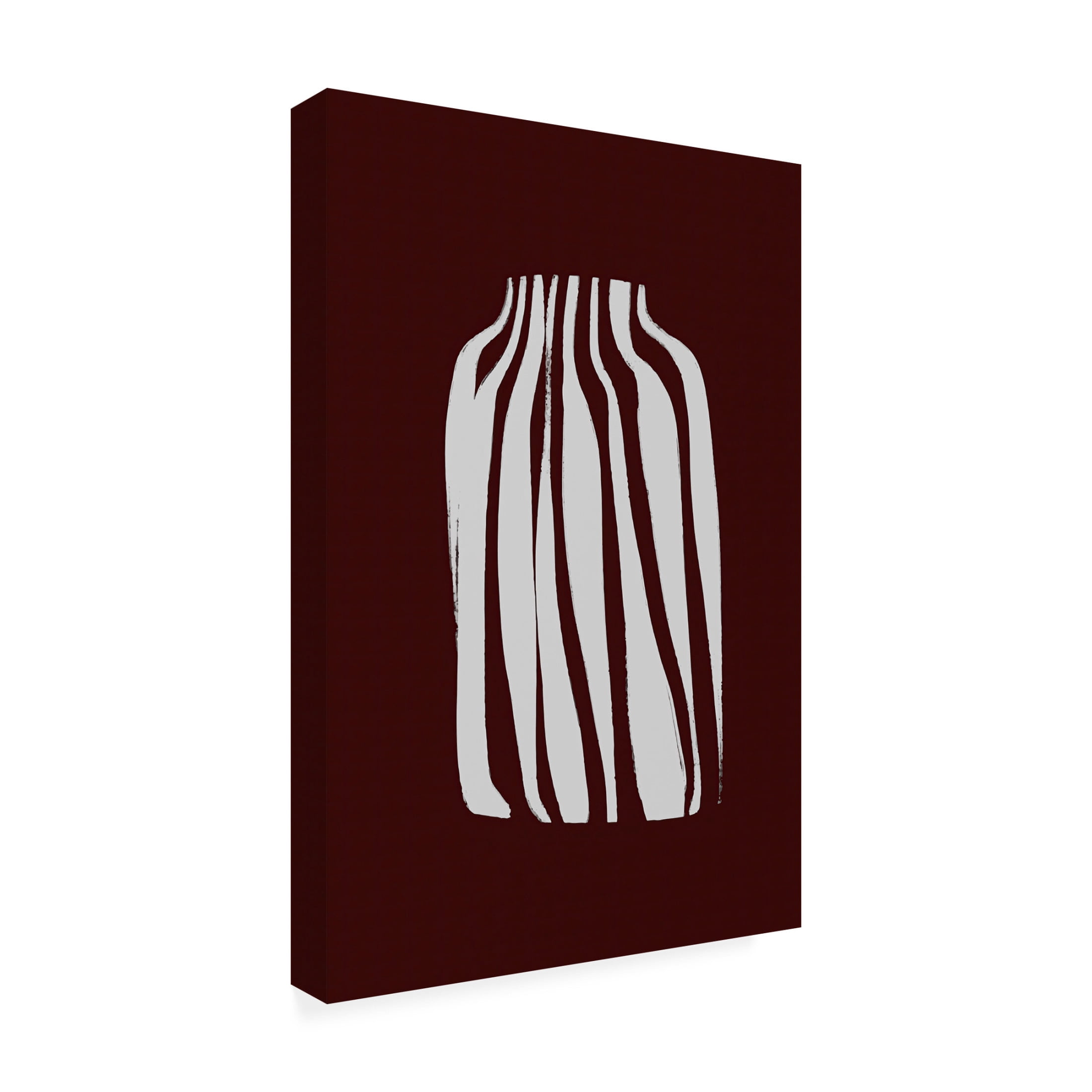 Canvas Wall Art - Incado 'Vase' Wall Art for Living Room, Bedroom, or Office Décor by Trademark Fine Art - 30 x 47 Inches