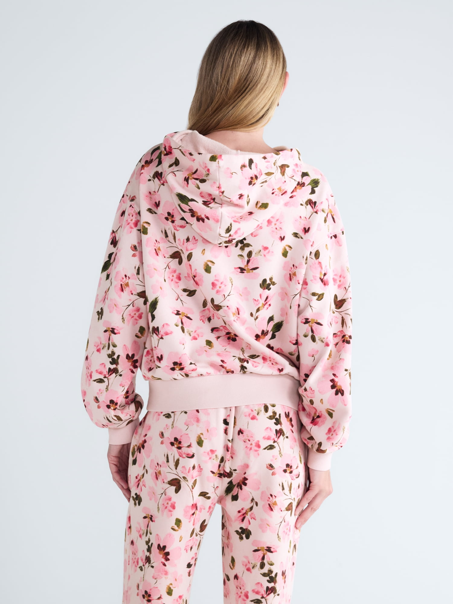 Scoop Women’s and Women’s Plus Oversized Cropped Hoodie, Sizes XS-4X