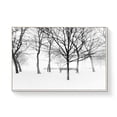 thumbnail image 3 of wall26 Floating Framed Canvas Wall Art for Living Room, Bedroom Black and White Tree Art Canvas Prints for Home Decoration Ready to Hang - 24x36 inches, 3 of 4
