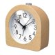 thumbnail image 2 of Alarm Clock Without Ticking Retro Wooden Alarm Clock With Dial Alarm Light Quiet Table Clock With S, 2 of 4