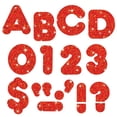thumbnail image 1 of Trend Enterprises T-1614-3 Lettres Prêtes 4 Po. Étincelle Rouge Décontractée - Lot de 3, 1 of 1