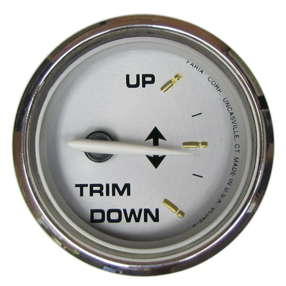 Faria 19005 Kronos Trim Gauge (Mercury/Mariner/Mercruiser/Volvo DP/Yamaha 2001 and Newer) - 2"