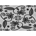 thumbnail image 1 of Ahgly Company Indoor Rectangle Patterned Platinum Silver Gray Area Rugs, 5' x 7', 1 of 6