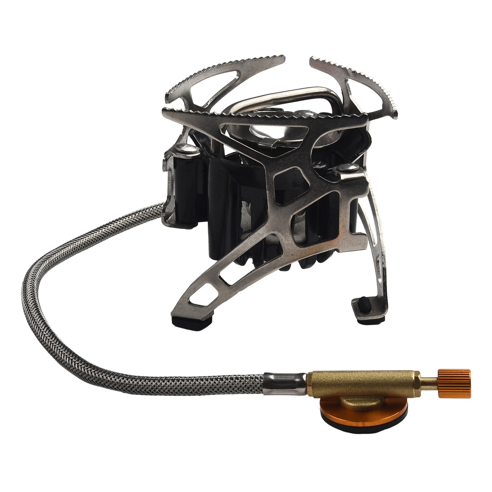 Outdoor Camping Multi Fuel Oil Stove with 500ml Gasoline Fuel Bottle for Diesel