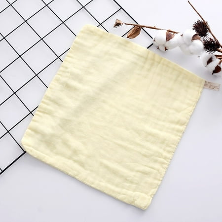 

Childrens hair accessories Newborn Baby Color Cotton Soft Saliva Towel Handkerchief Face Towel CHMORA