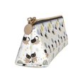thumbnail image 2 of Xecao Cute Cat Print Leather Pencil Case -Stationery Bag Pen Holder for Work & Office, 2 of 5