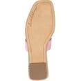 thumbnail image 6 of Sam Edelman Vena Pink Orchid Comfort Mid Heel Double-Strap Wedge Heeled Sandals (Pink Orchid, 7.5), 6 of 8