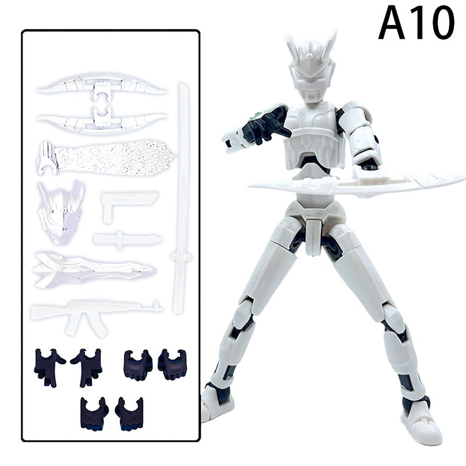 Titan Robot Action Figure 3D Printed With Full Articulation