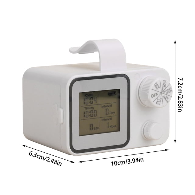 Ltdhehe Automatic Watering System With Adjustable Drippers Indoor Automatic Waterer Automatic Drip Irrigation Kit With Customize Schedule Water Timer For Balcony Indoor Vacation P