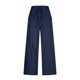thumbnail image 4 of Pantalones Elásticos de Cintura para Mujeres Pantalones Largos de Cordón de Mezcla de Lino Sólido con Bolsillos Laterales Casual, Pantalones de Lino de Mujer con Bolsillos, 4 of 7