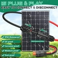 thumbnail image 4 of Solar Connector to XT60i Charge Extension Cable, 25FT Adapter Cable to Solar Panel Charging Wire for Battery Portable Power Station Solar Generator, 4 of 10