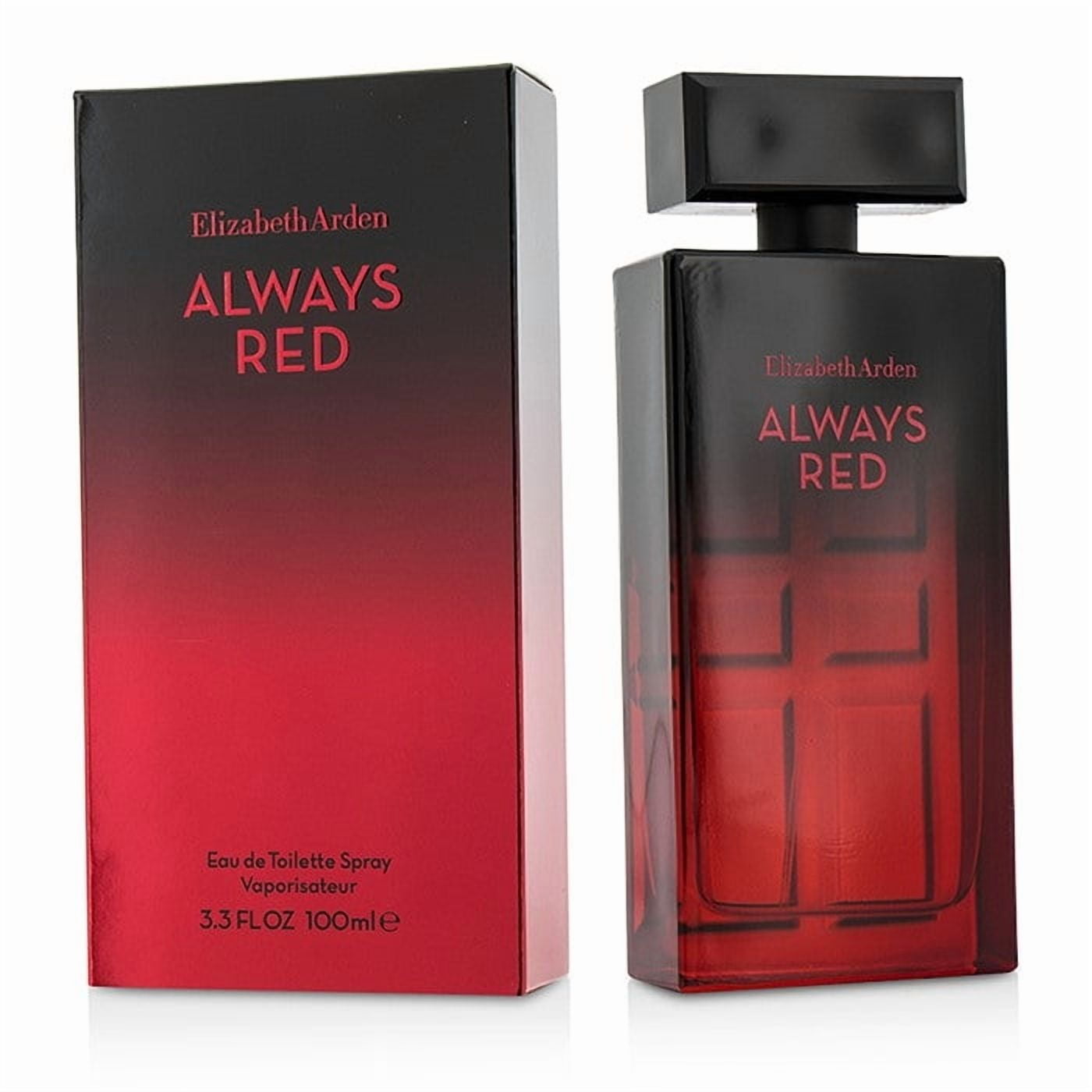 Elizabeth Arden Always Red Eau De Toilette Spray, Perfume For Women, 3.4 Oz