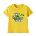 thumbnail image 2 of Plants Vs. Zombies Pure Cotton Short-sleeved T-shirt Children's Loose Breathable Top, 2 of 5