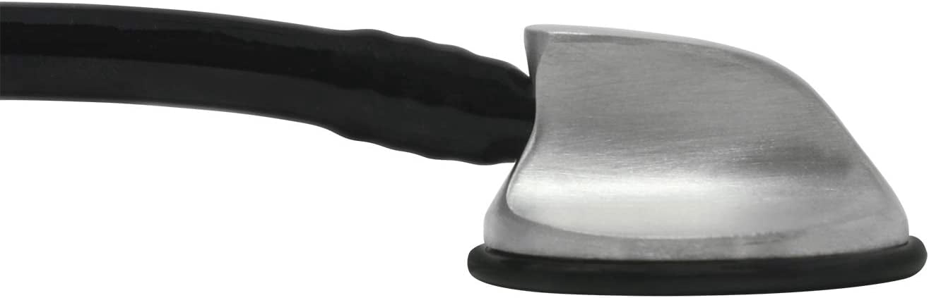 EverOne Professional Style Cardiology Stethoscope, Black, 27 Inch