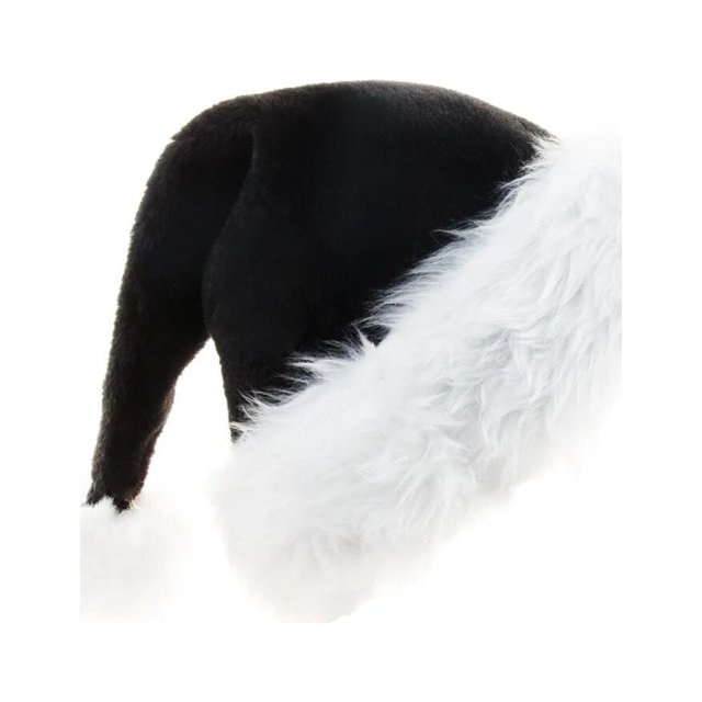 Sombreros de Navidad negros para adultos y niños, decoraciones navideñas, Feliz Navidad, fiesta de año nuevo, decoración de Festival, regalo