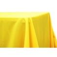thumbnail image 1 of 1 Pc, 90"X132" Rectangular Oblong Polyester Tablecloth - Yellow For Weddings, Trade Shows, Showrooms, Events, 1 of 1