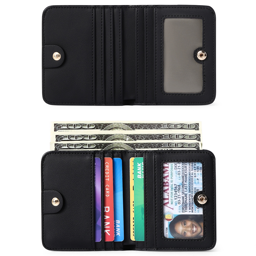 FALAN MULE Women's Slim RFID Blocking Leather Wallet photo 5