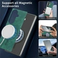 thumbnail image 4 of Allytechgroup Magnetic Case for Samsung Galaxy Z Fold 7, Slim Lightweight Shockproof Case Wireless Charging Support Anti-Scratch Non-Slip Rigid Shell for Samsung Galaxy Z Fold 7 Women Men, Green, 4 of 10