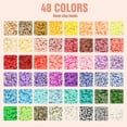 thumbnail image 2 of Kit para hacer pulseras Dowsabel de 10.800 piezas con cuentas de arcilla DIY, 2 of 7
