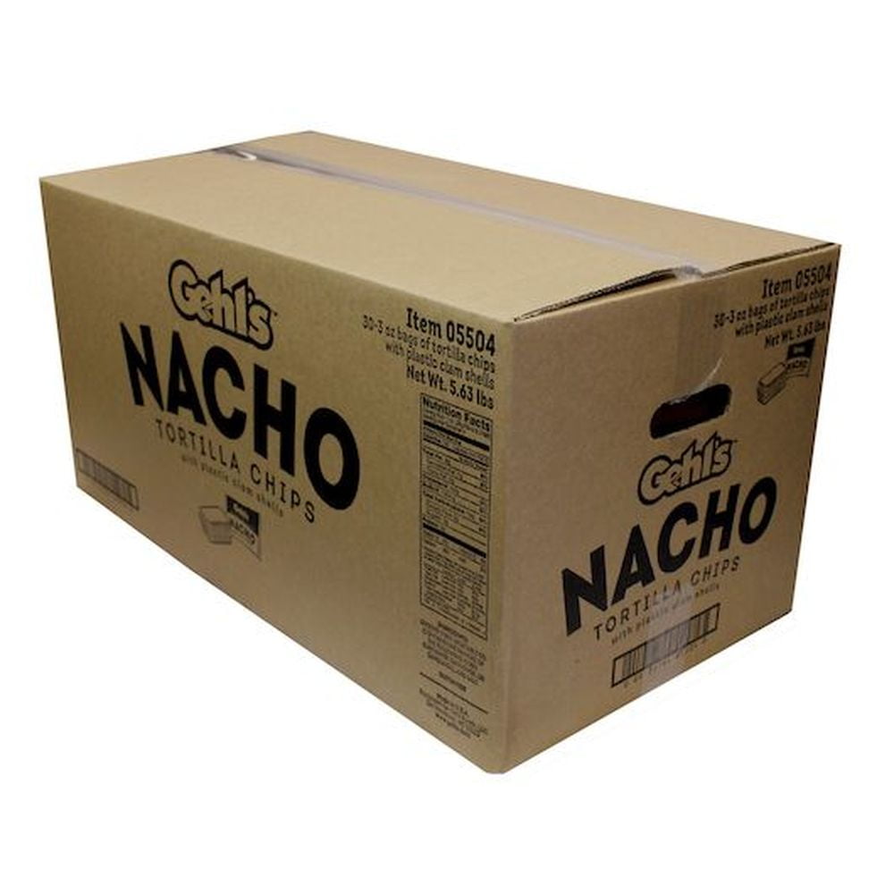 Gehls Clam Tortilla Chips, 3 Ounce -- 30 per Case.