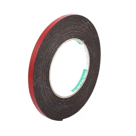 8mm x 2mm Dual Sided Self Adhesive Shockproof Sponge Foam Tape 5M Length