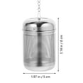 thumbnail image 2 of BESTYASH Tea Infuser for Loose Tea Metal Tea Infuser Silver 1Set, 2 of 8