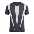thumbnail image 5 of DYTTDG Men's Moisture Wicking Ice Silk T-Shirt, Breathable Mesh Short Sleeve Athletic Tops, Loose Fit Casual Summer Tee, 5 of 6