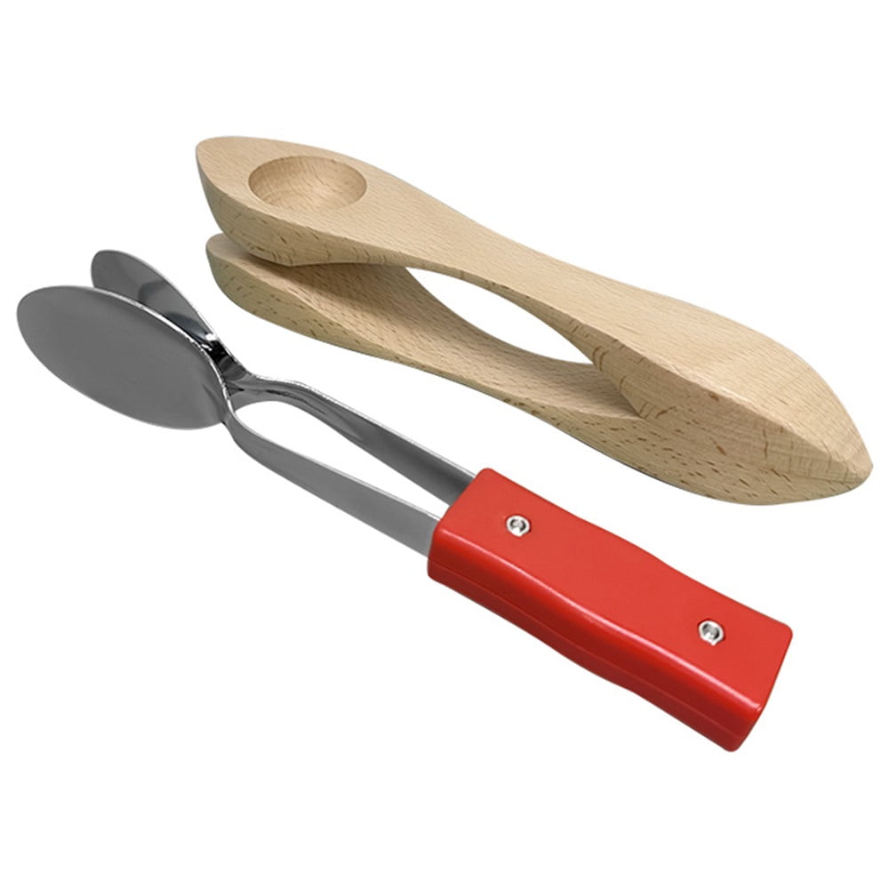 2pcs Musical Spoons Percussion Instrument, Handcrafted from Premium  Folk Sound - Gift for All Ages