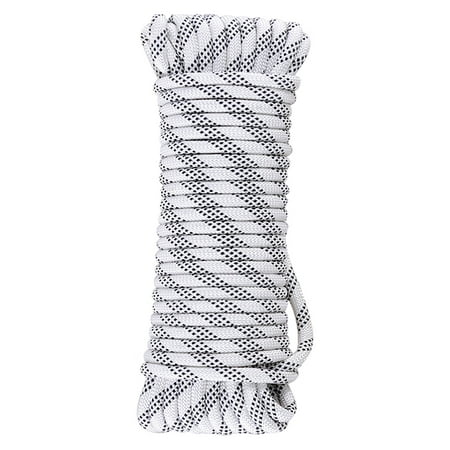 

Xahyotn 20M Strong Woven Polypropylene Braided-Poly Rope Cord Yacht Sailing By The 900kg Outdoor