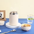 thumbnail image 4 of Toystoory Frasco de sopa blanco Calentador de alimentos Contenedor termo de alimentos Caja Bento Contenedores para niños Termo Frasco de comida Mostrada, 4 of 6