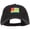 Black, variant on Togo Flag Embroidered Washed Cap - Grey OSFM