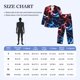 thumbnail image 4 of Balery Red And Blue Lightning Pijama para Hombre de Dos Piezas con Manga Larga, Conjunto de Dormir y Descanso Suave con Bolsillos-Medium, 4 of 7