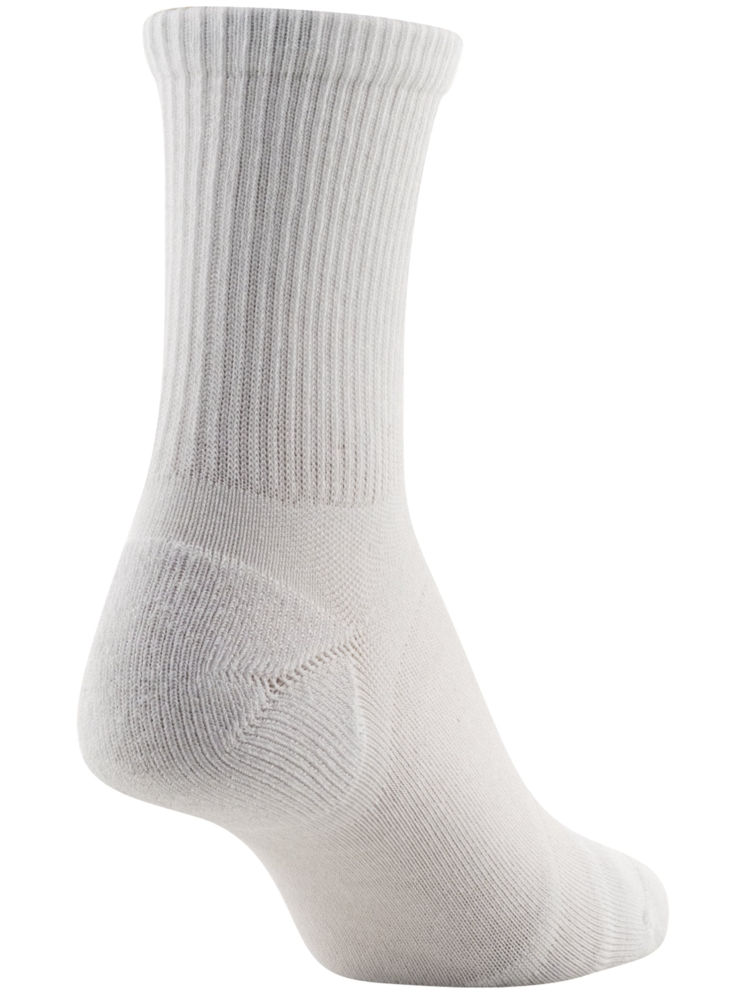 Peds Women's All Day Active Mid Crew Socks, 6 Pairs
