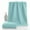 light green, variant on Mouliraty Velvet Towel Plain Face Towel Soft Absorbent Face Wash Ah Face Towel