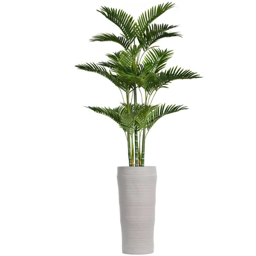 81" Tall Palm Tree Artificial Indoor/ Outdoor Decorative Faux with