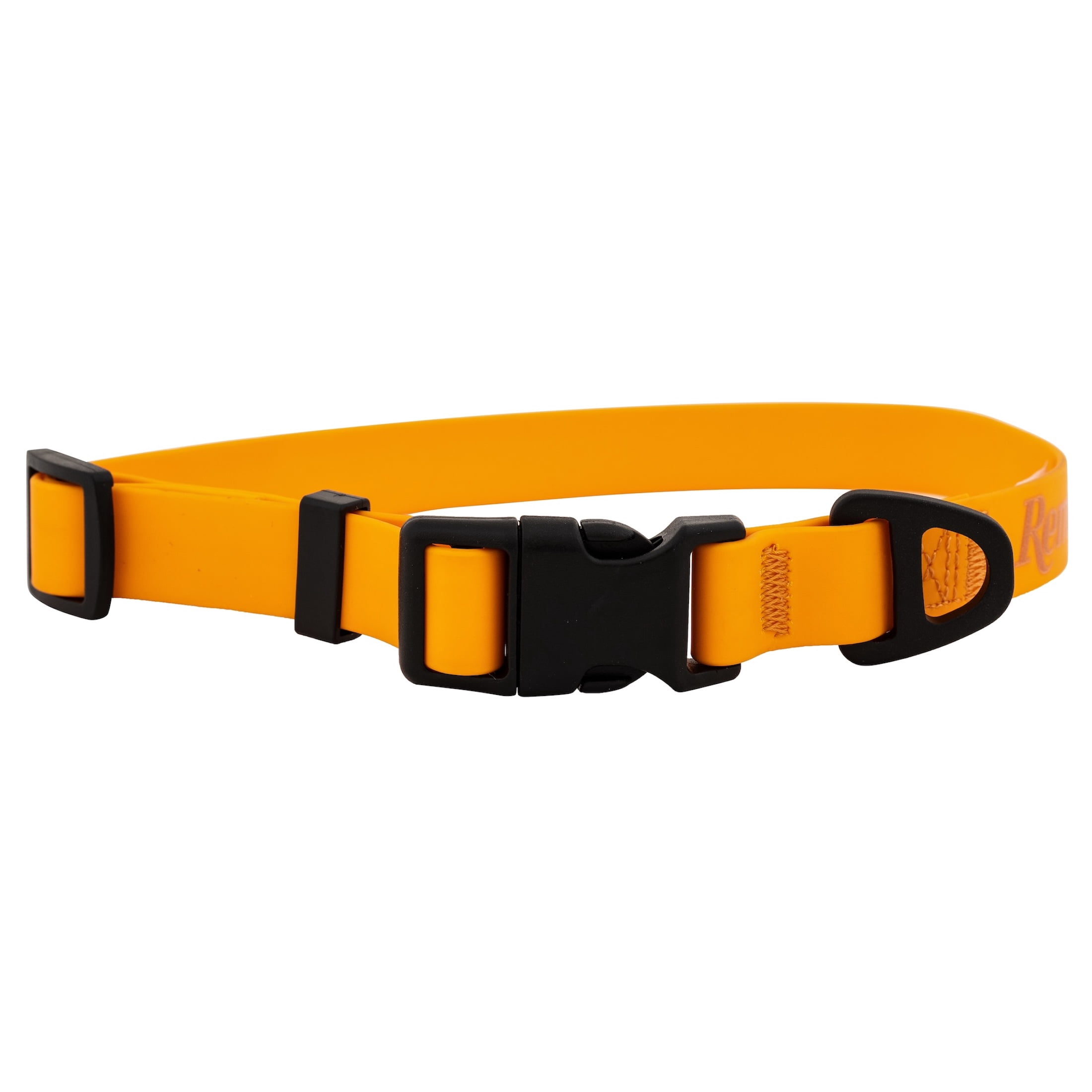 Remington Coated Dog Collar, Orange, Size XS