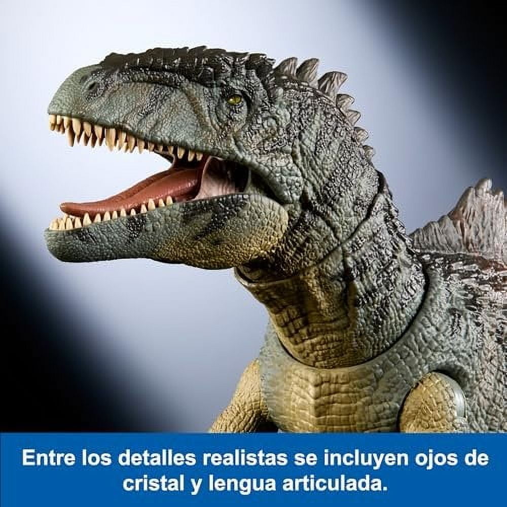 Mattel Jurassic World Dominion Hammond Collection Giganotosaurus Dinosaur Figure, 21 Articulations, Glass Eyes, Wired Tail & Posable Tongue