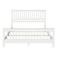 thumbnail image 4 of Brooklyn King Wood Foundation Bed with Matching Footboard in White, 4 of 10